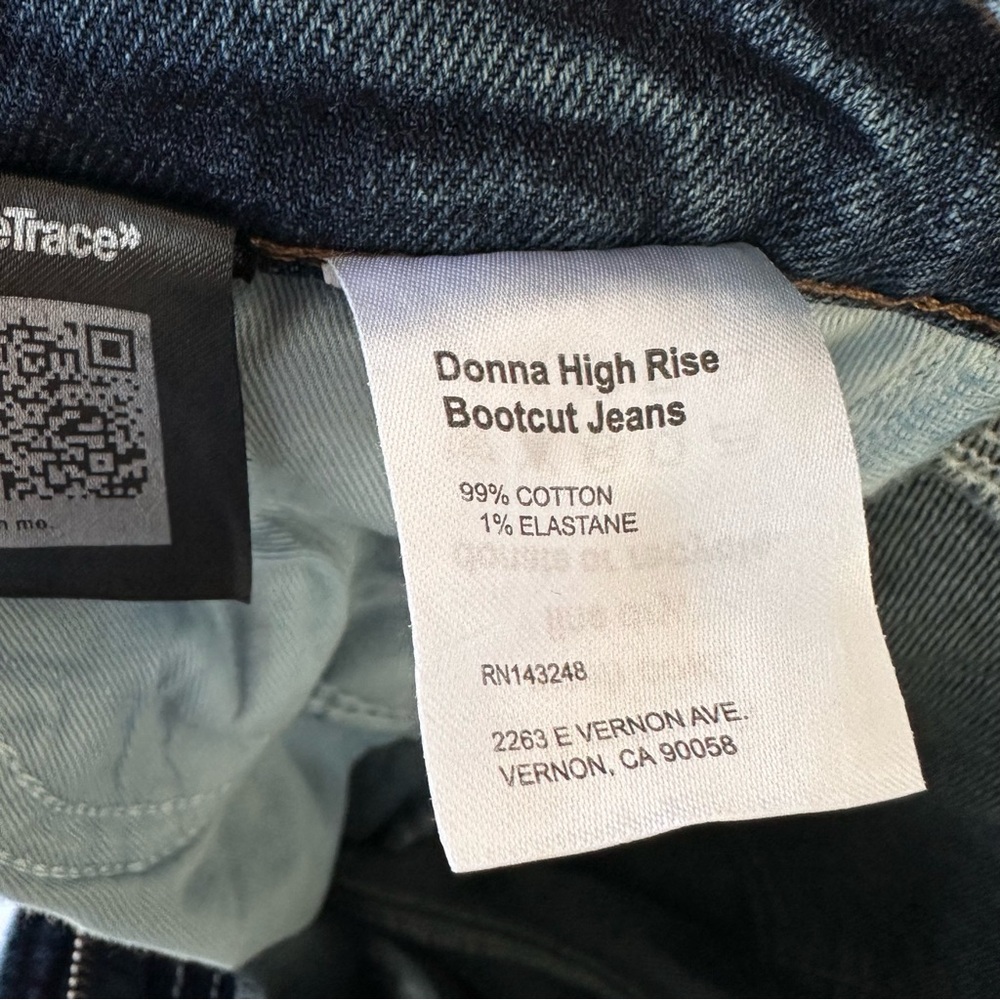 REFORMATION Donna High Rise Bootcut Jeans - Picture 13 of 14